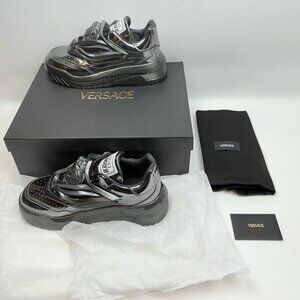 Versace Odissea Sneakers Gunmeta EU Size 42